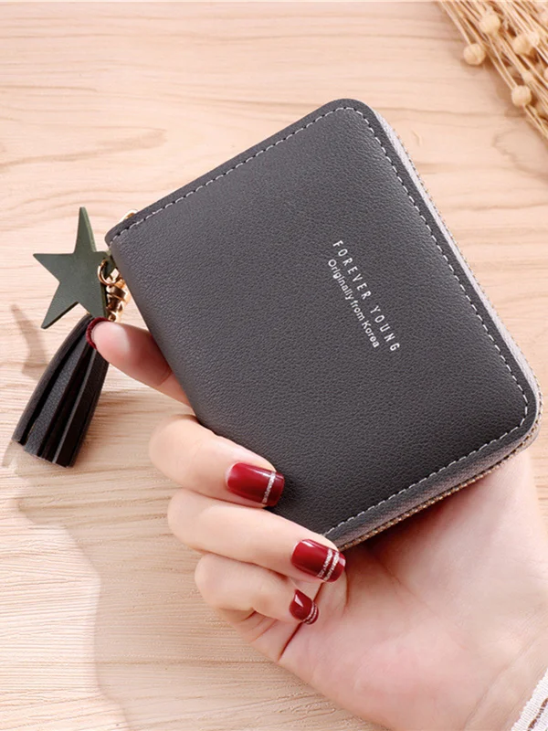 Multifunctional Zipper Coin Purse