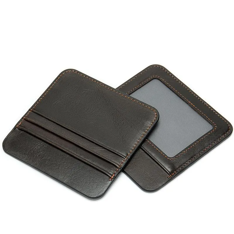 Muiltipurpose Leather Cards Holder Wallets With Pockets