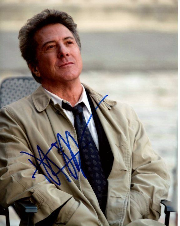 DUSTIN HOFFMAN signed autographed 8x10 LAST CHANCE HARVEY SHINE Photo Poster painting