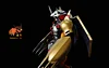War Greymon & Metal Garurumon - Digimon Resin Statue - Tyrannosaurus Rex Studios