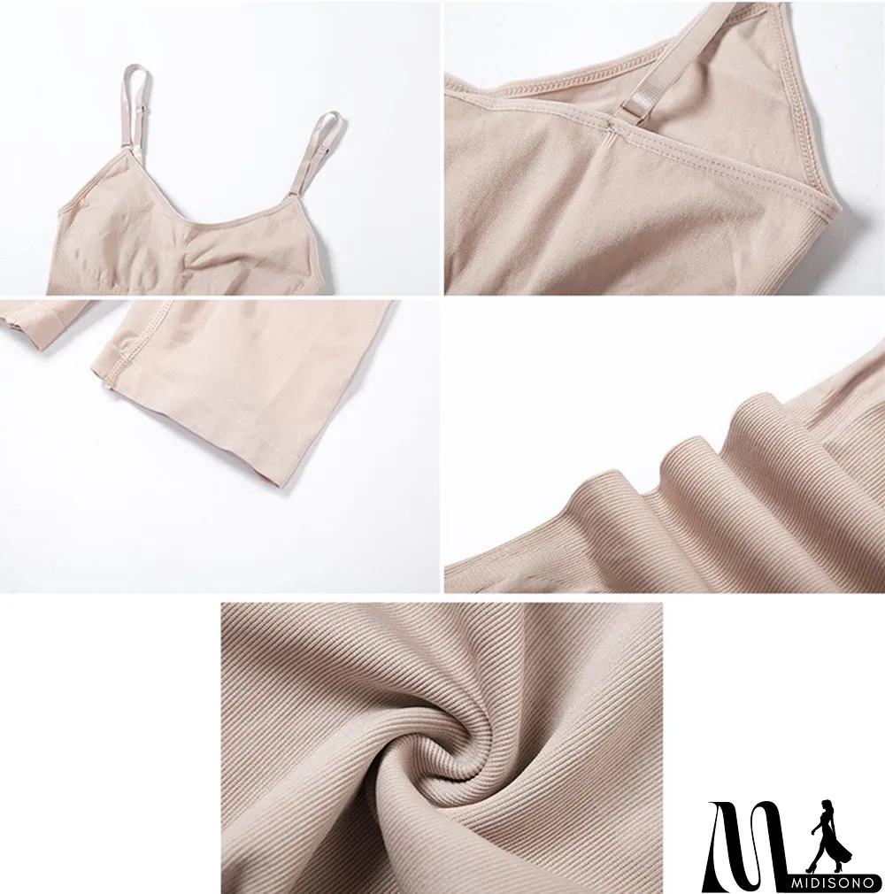 MidiSono - Casual Sports Sling Playsuits