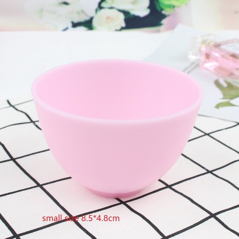 1PC Non-toxic Silicone Mask Mud Essential Oil Bowl Face Skin Care Tools Convenient Clean Durable Makeup Portable