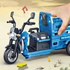 Children's Sound and Light Tricycle Inertia Toy Motorcycle Model