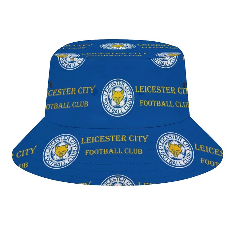 Leicester City Chapeau De Godet D' Impression De Vache Unisexe Pliables Bucket Hat