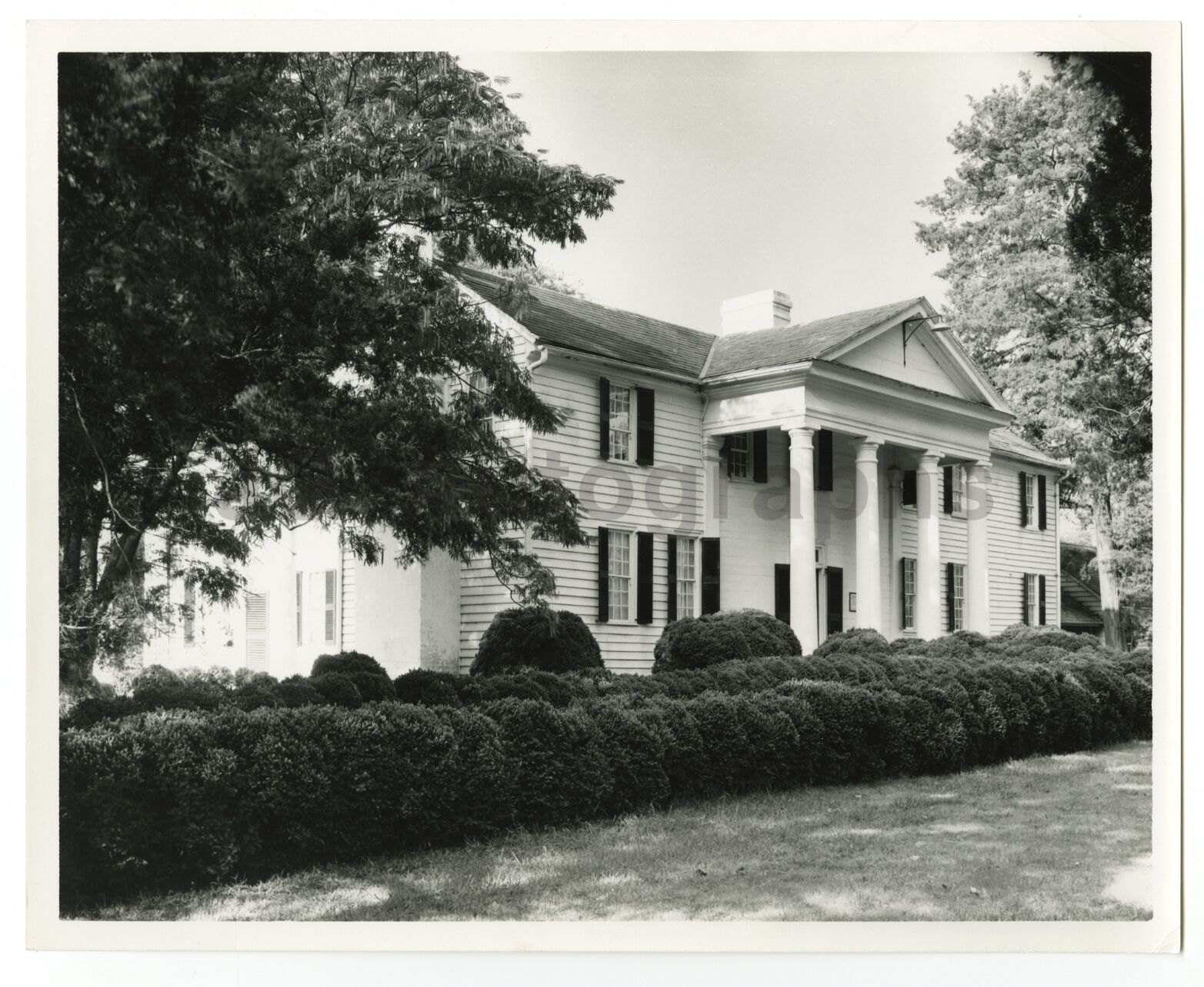 South Carolina History - John C. Calhoun Mansion - Vintage 8x10 Photo Poster painting