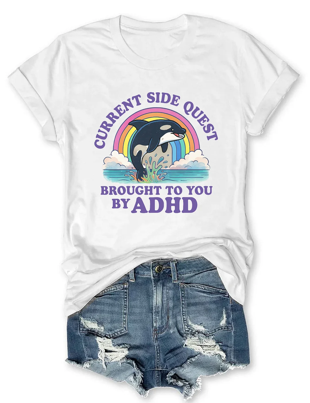 Funny ADHD T-shirt