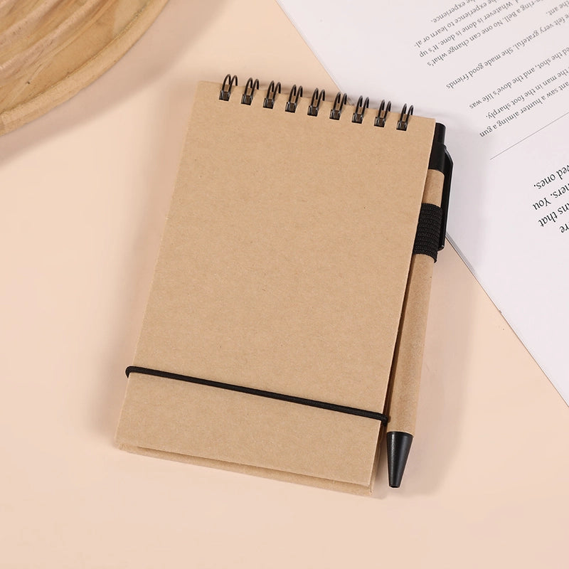 1 Piece Solid Color Learning Paper Preppy Style Notebook