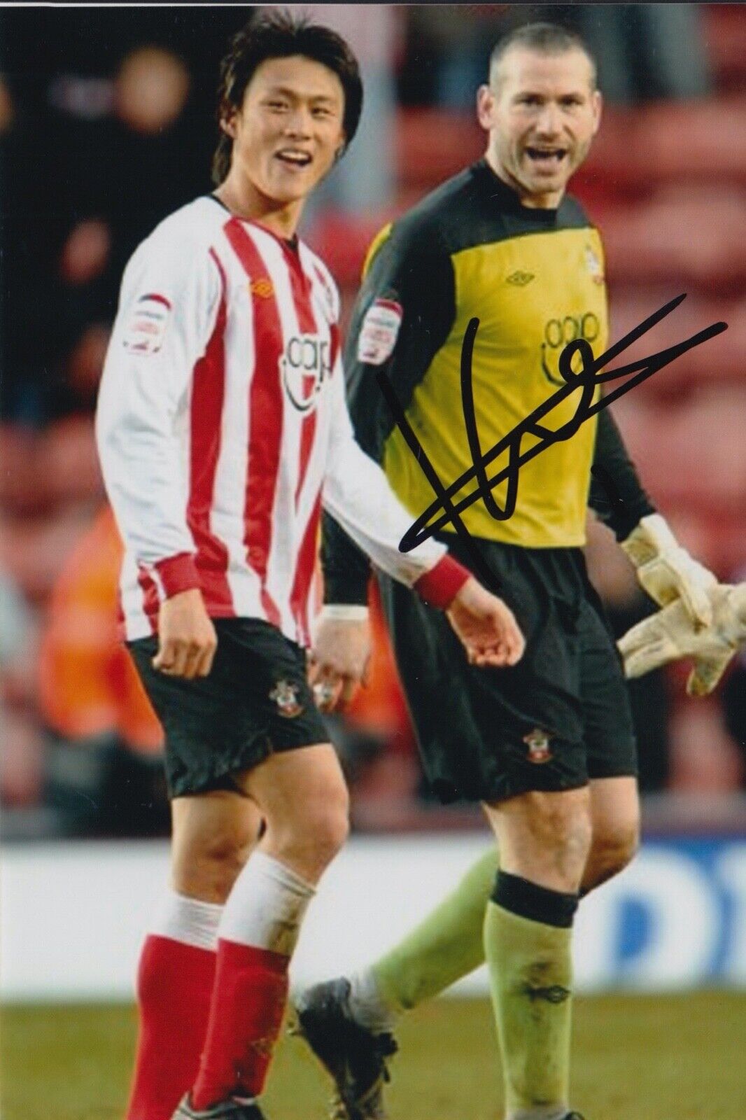 KELVIN DAVIS HAND SIGNED 6X4 Photo Poster painting - FOOTBALL AUTOGRAPH - SOUTHAMPTON 1.