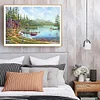 Diamond Painting -DIY Full Square Drill Lakeside Scenery