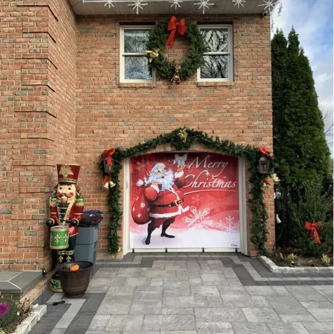 SnowBuddy Garage Door Covers Christmas 2024 Buy 2 Free Shipping