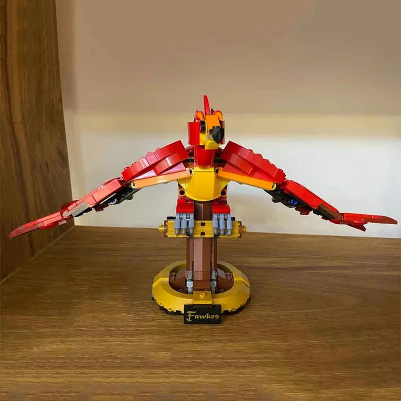 MOC Harry Potter 99917 Fawkes Dumbledore's Phoenix Bricks Toy