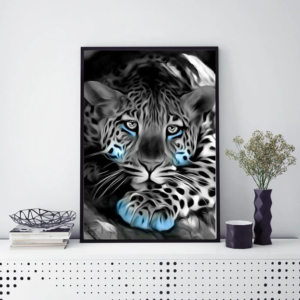 Diamond Painting - Full Round Drill - Leopard(30*40cm)