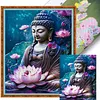 Buddha-11CT Stamped Cross Stitch 40*50cm tapestrymarket