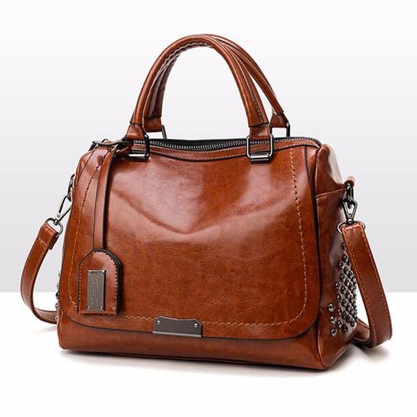 Bolso mensajero del todo-fósforo de la moda del cuero suave de las señoras