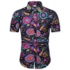 Men's Slim Fit Casual Printed Shirt