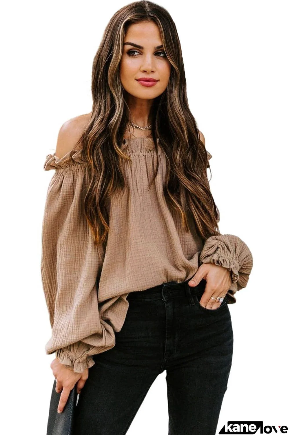 Off-the-shoulder Ruffle Top