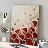 DIY Framed Pearl Painting - Handmade Self-Adhesive Pearls - Rose Flower