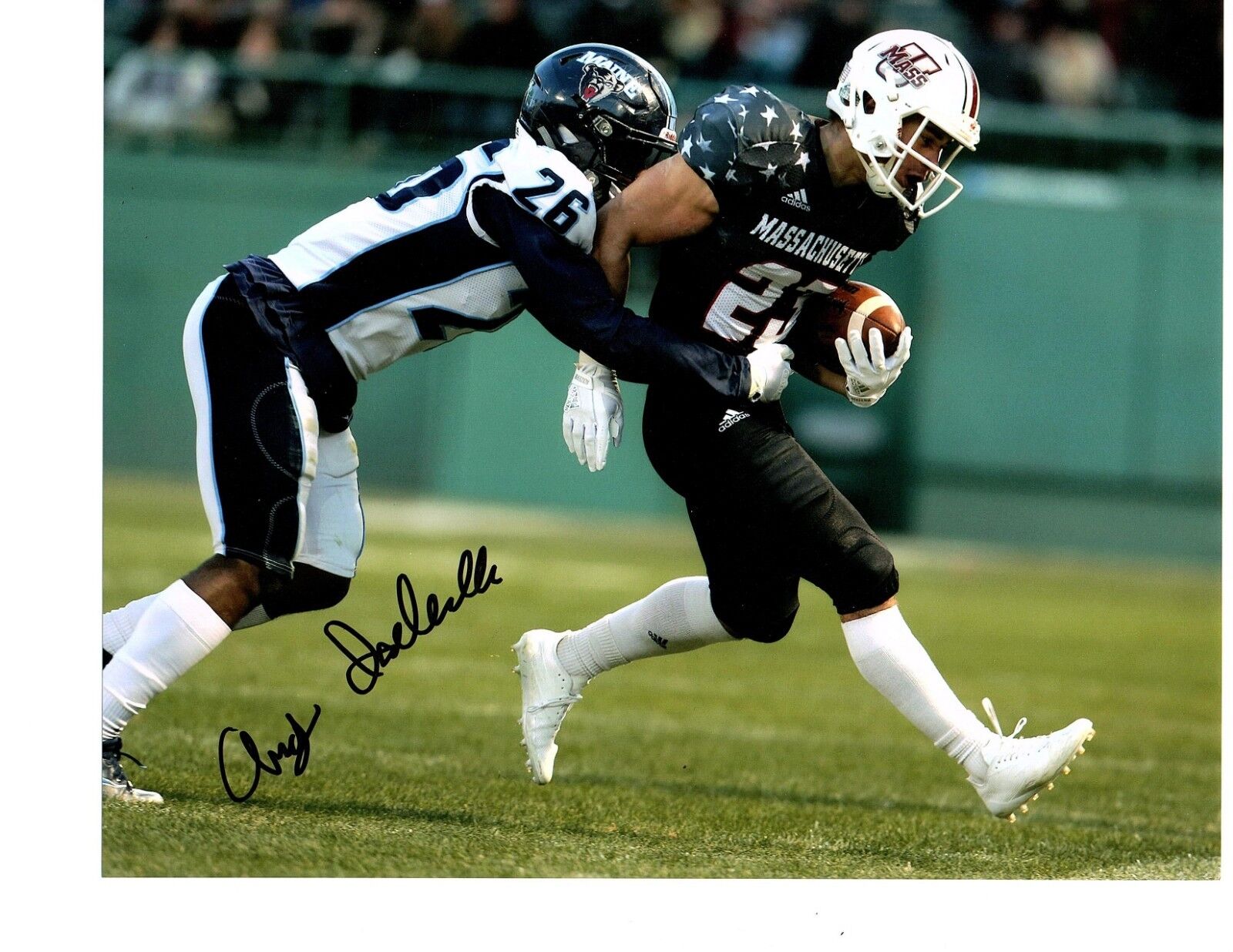 Andy Isabella UMASS signed autographed 8x10 football Photo Poster painting Minutemen f