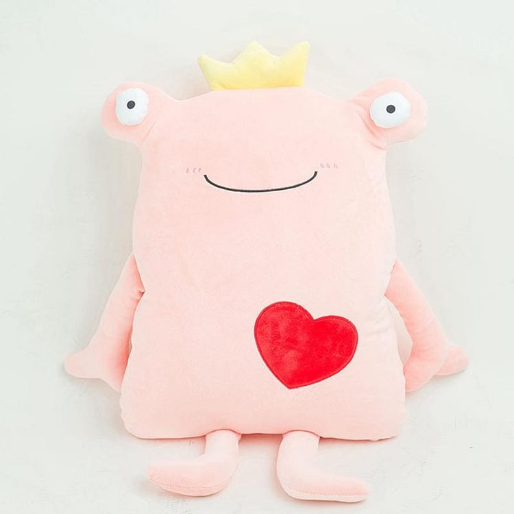 Frog Love Heart Pillow Plush Toy - Modakawa Modakawa