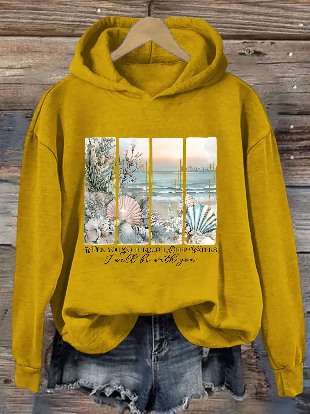 Deep Waters Christian Hoodie