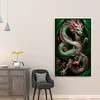 >SALE<5D DIY Full Square Drill Diamond Painting Dragon Kit Home Decoration Art Craft