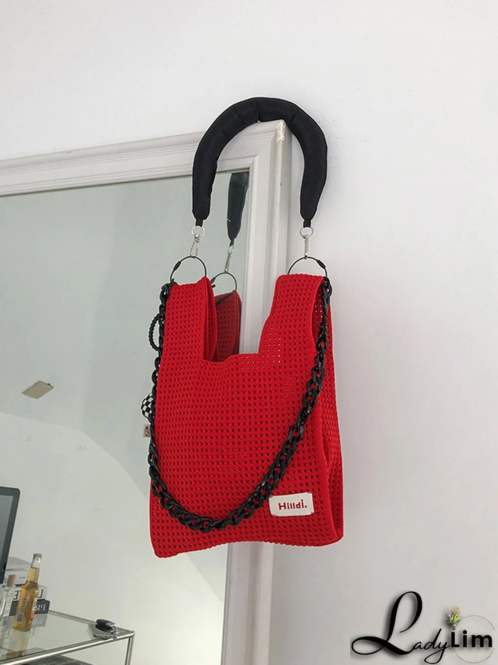 Chains Hollow Woven Shoulder Bags Handbags