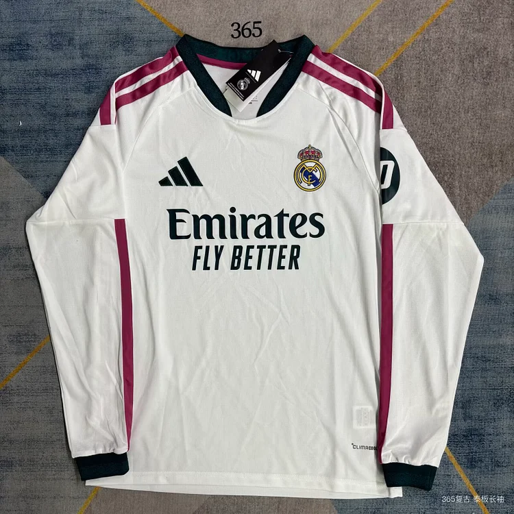 26/27 Real Madrid Home Stadium Long-Sleeve Fan Version.