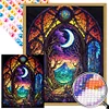 uk.everydayedeals (Limited Stock)Diamond Painting - Round AB Drills - Witch of Moon(45*55cm)