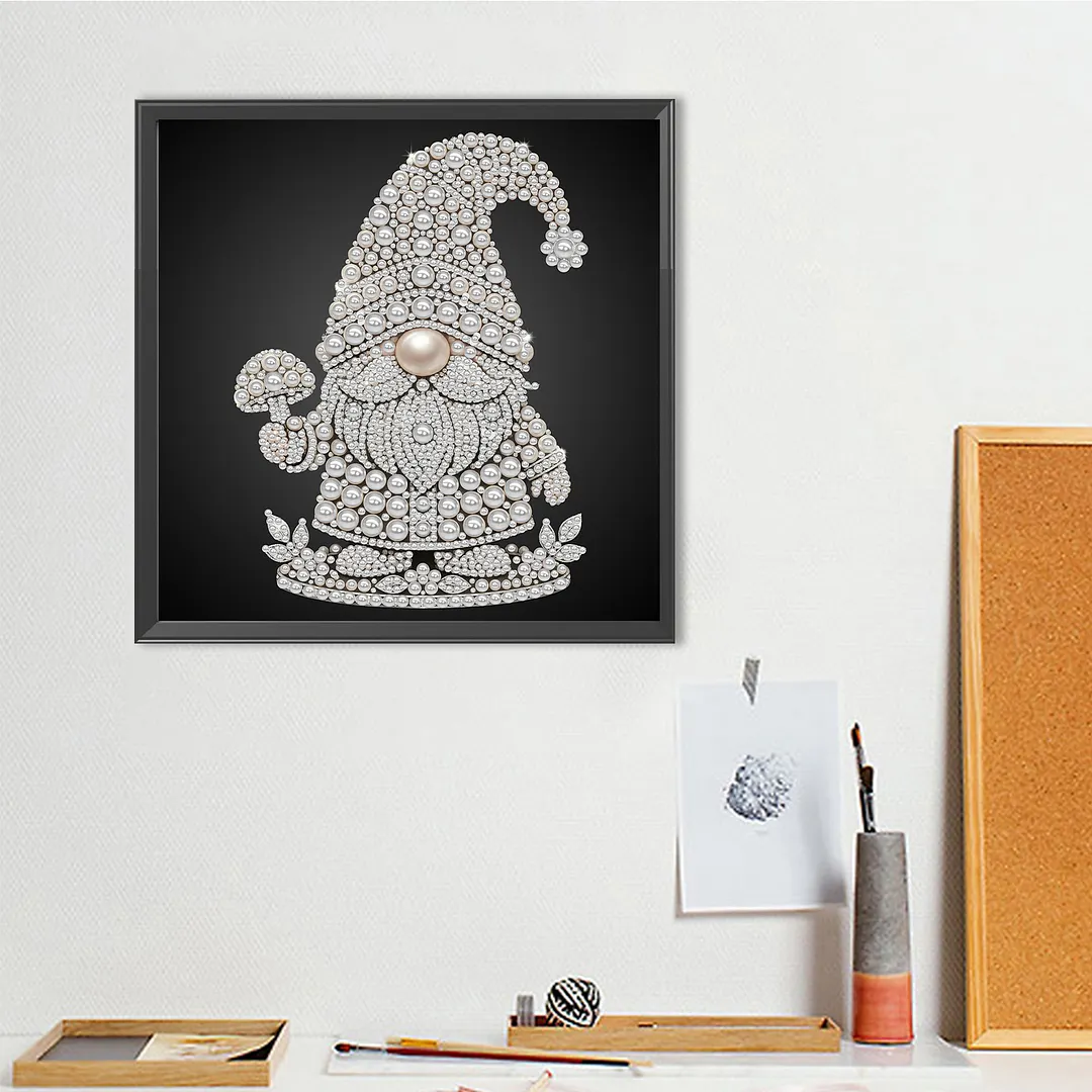 Goblin DIY Pearl Painting Kits for Adults Beginners Home Wall Decor Pearl Gem Paintings Picture Arts Craft 25x25cm Without Frame