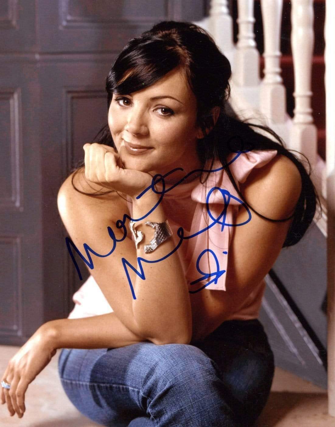 Martine McCutcheon SINGER ACTRESS TV PERSONALITY autograph, signed Photo Poster painting