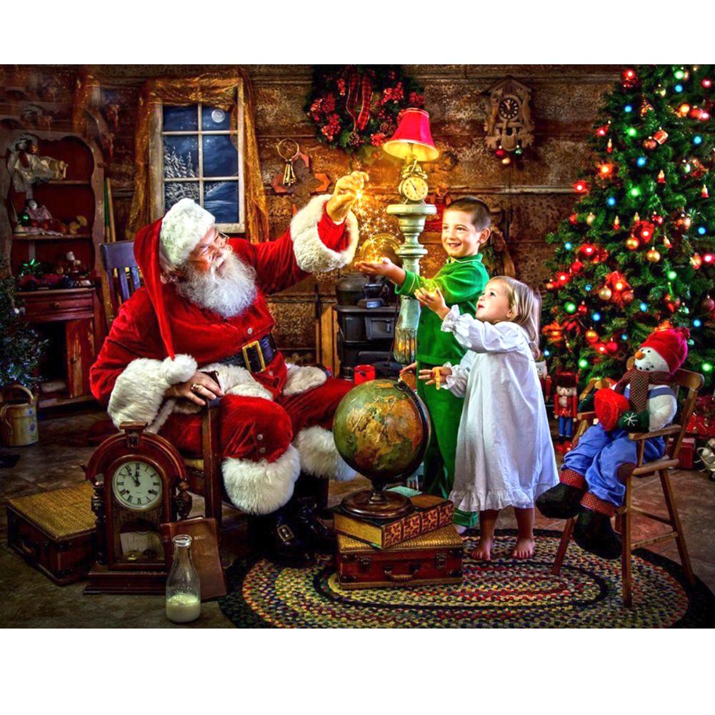 

Santa Claus - Special Shaped Diamond Painting - 30*40CM, 501 Original