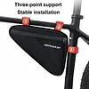 Bicycle Triangle Bag Large Capacity Bike Front Tube Bag for Outdoot Cycling