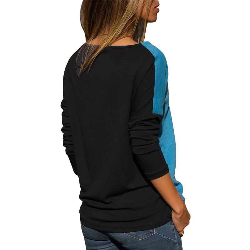 Womens Plus Size Fashions T-shirt 2020 Spring Women Clothes Casual Loose Streetwear Long Sleeve Top Tee Shirt Femme