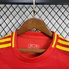 2024/2025 Spain Home Football Shirt Kids Size 1:1 Thai Quality