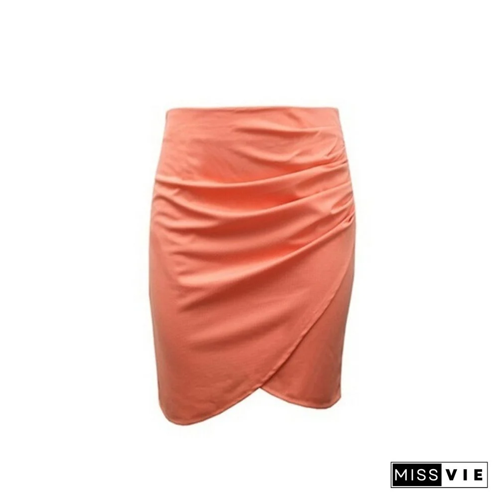 Women's Business Suit Pencil Skirt Summer Ol Skirts For Women Knee Length Step Skirt