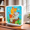 DIY Kitten Special Shape Diamond Painting Clock