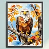 >SALE<Full Embroidery Cotton Thread 11CT Printed Woodland Eagle Cross Stitch 40x50cm