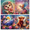 Animal - Round AB Drills Diamond Painting(35x35cm)