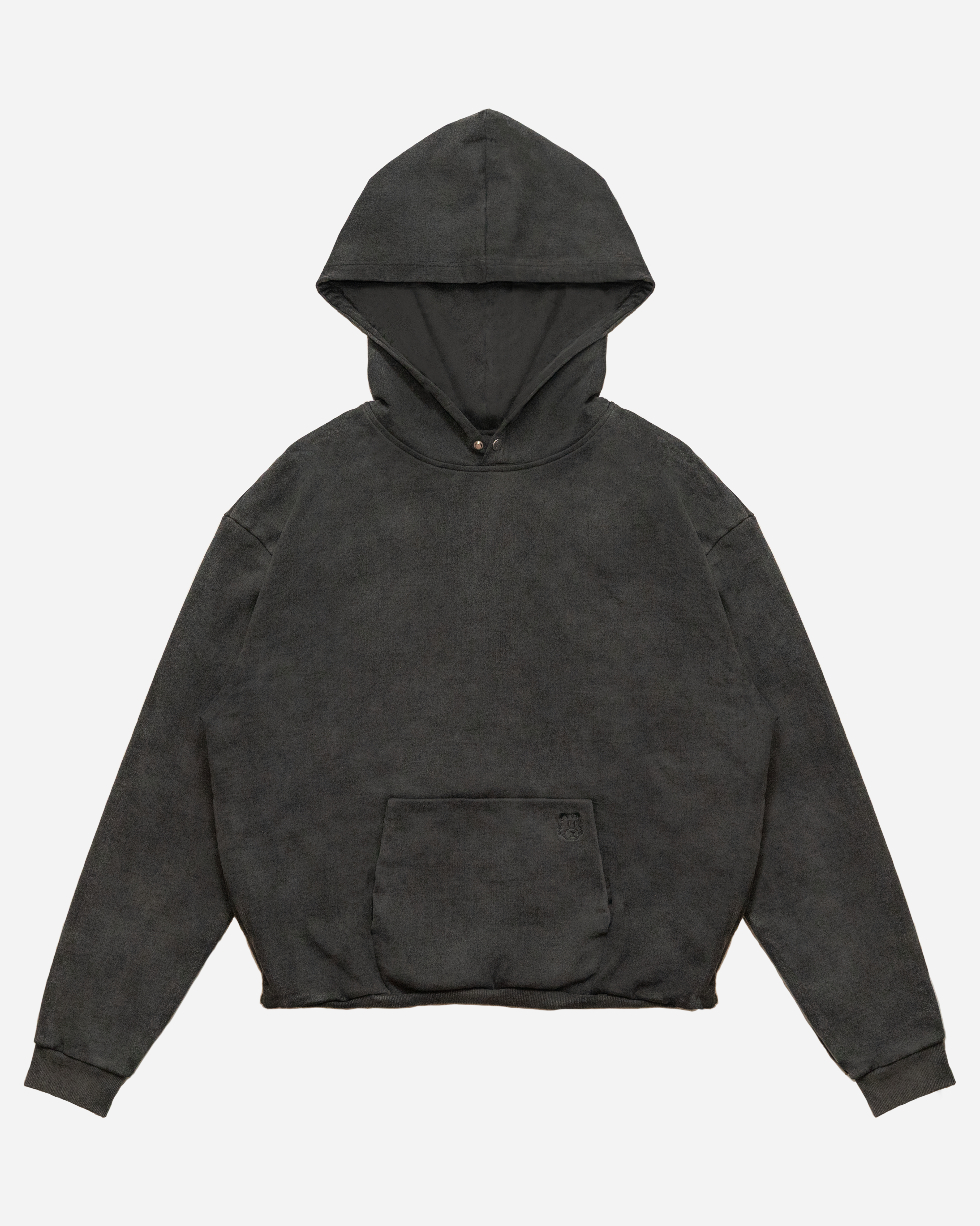 Washed Black Hoodie