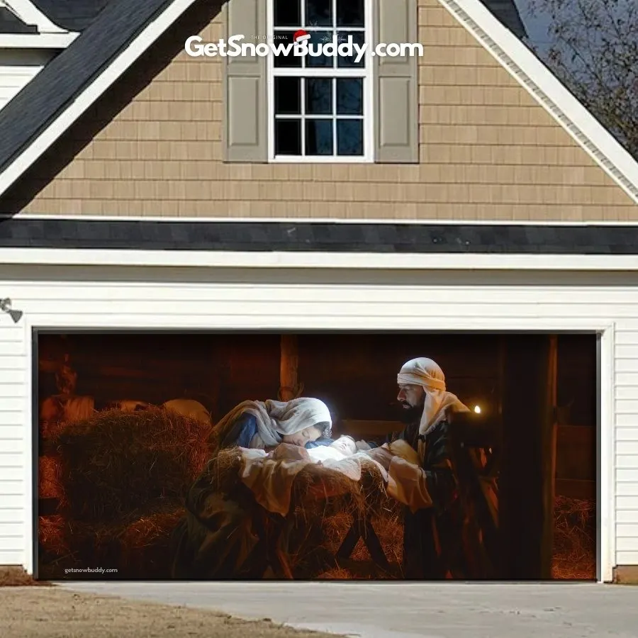 SnowBuddy Garage Door Covers Christmas 2024 Buy 2 Free Shipping