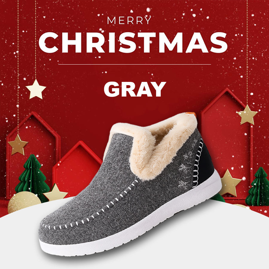 🔥Christmas Day Sale OFF🔥 -Orthopedic Fleece Slip-On Boots