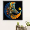 (50*50cm)Wolf - Full Round Drill Diamond Painting