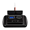 12V/24V Car Bus Charger Socket Adapter with ON/OFF QC3.0 PD Waterproof Dustproof