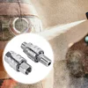 4Pcs High Pressure Washer Adapter Set Stainless Steel 1/4 Quick Plug Connector