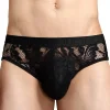 New men's underwear low waist sexy lace briefs