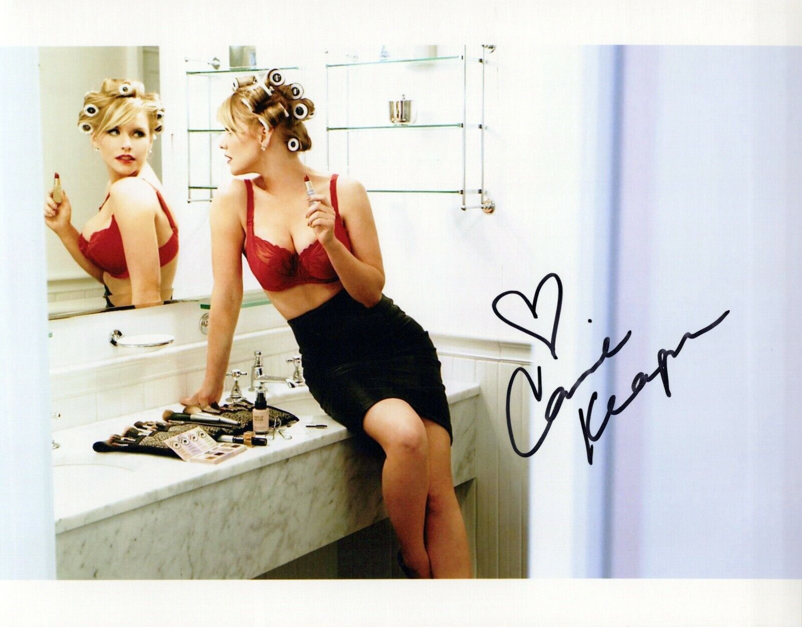 Carrie Keagan glamour shot autographed Photo Poster painting signed 8x10 #9