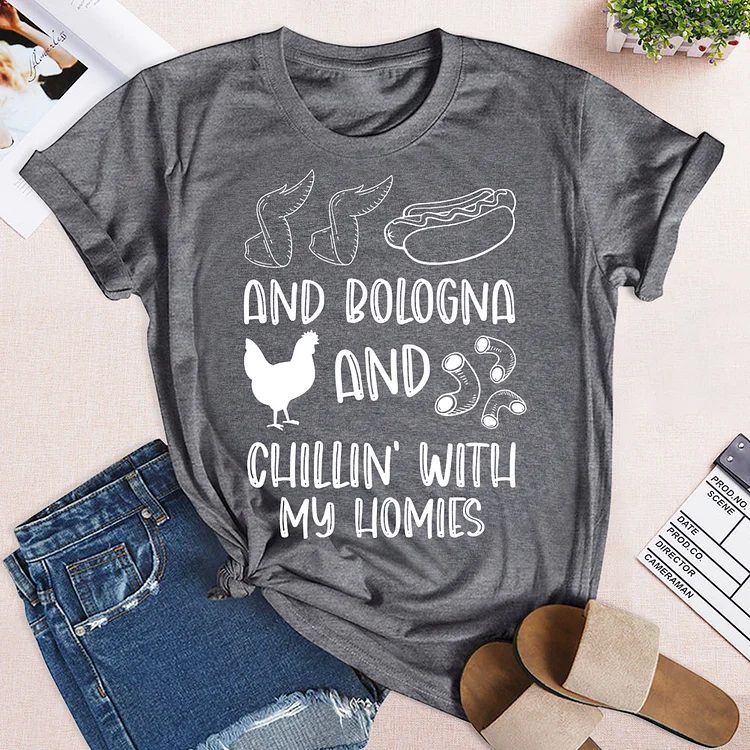 Chicken Wings Hotdogs T-shirt Tee-05028