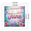June-18CT Stamped Cross Stitch 25*25cm/9.84*9.84in tapestrymarket