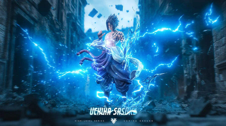 OKR Studio - Naruto Heavens' Curse Mark Uchiha Sasuke Statue(GK)