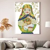 Russian Matryoshka Doll - 14CT Stamped Cross Stitch 29*36cm/11.42*14.17in